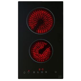 Cooke & Lewis CLCER30A (W)29cm Ceramic Hob - Black