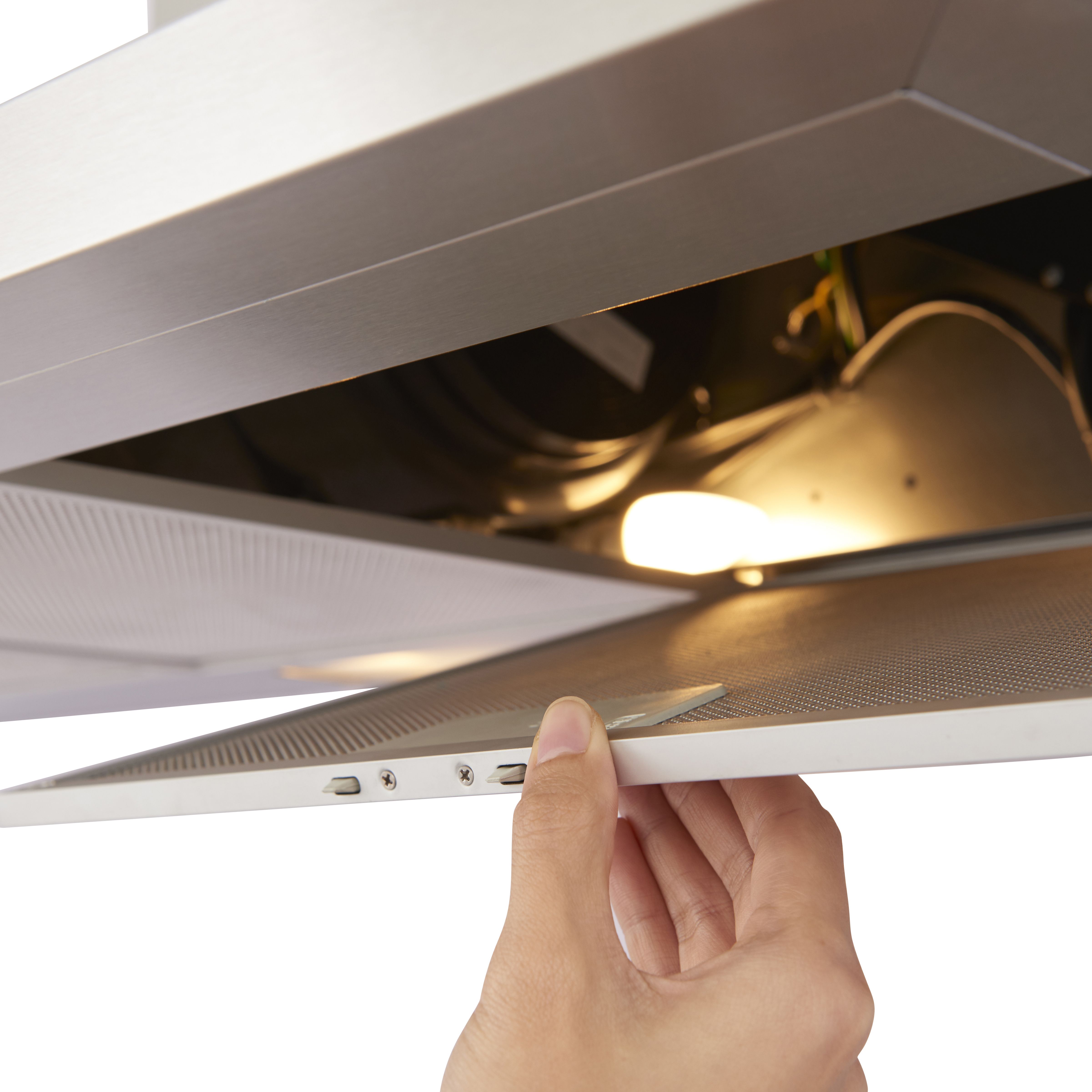 Cooke & Lewis CLCHS110 Stainless steel Chimney Cooker hood (W)110cm - Inox
