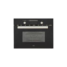 Cooke & Lewis CLCPBL Built-in Compact Oven - Brushed black