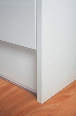 Cooke & Lewis Clear Plinth, (L)1830mm