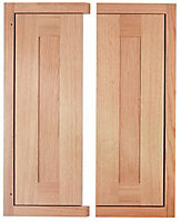 Cooke & Lewis Clevedon Corner Cabinet door (W)300mm (H)720mm (T)22mm, Set of 2