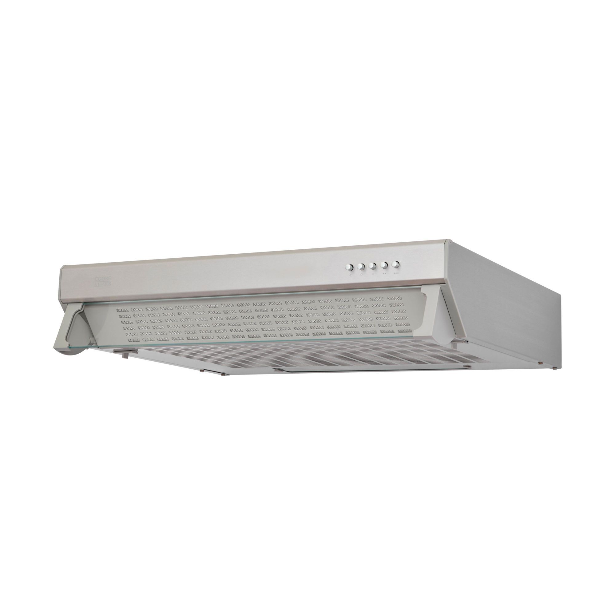 Cooke & Lewis CLVHS60A Stainless Steel Inset Cooker Hood (W)60cm - Grey ...