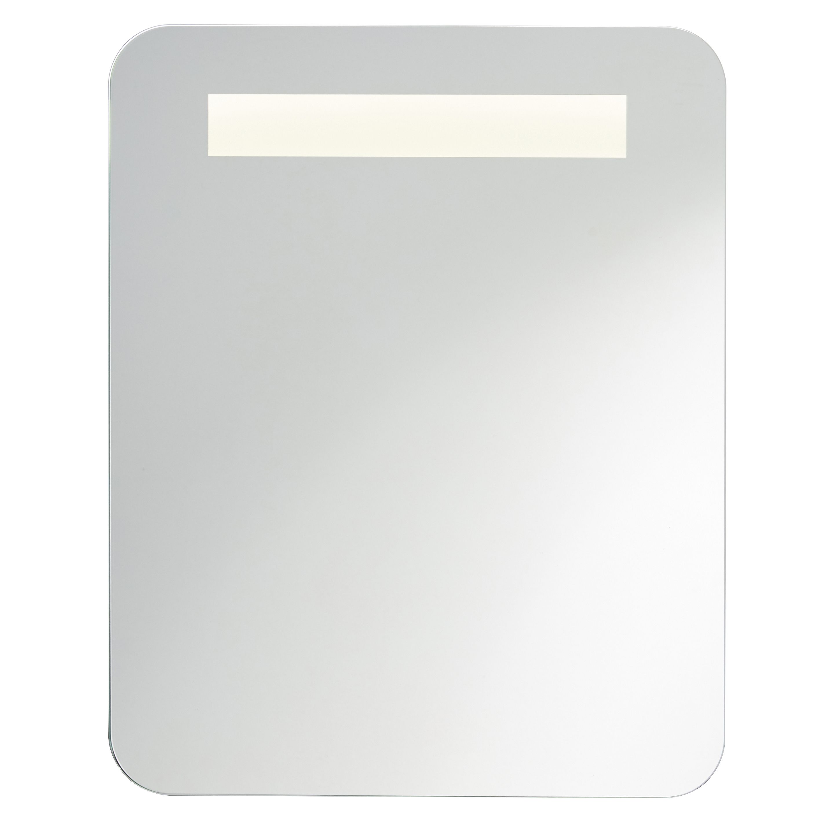 Cooke & Lewis Colwell Rectangular Wall-mounted Bathroom Illuminated Bathroom mirror (H)50cm (W)40cm