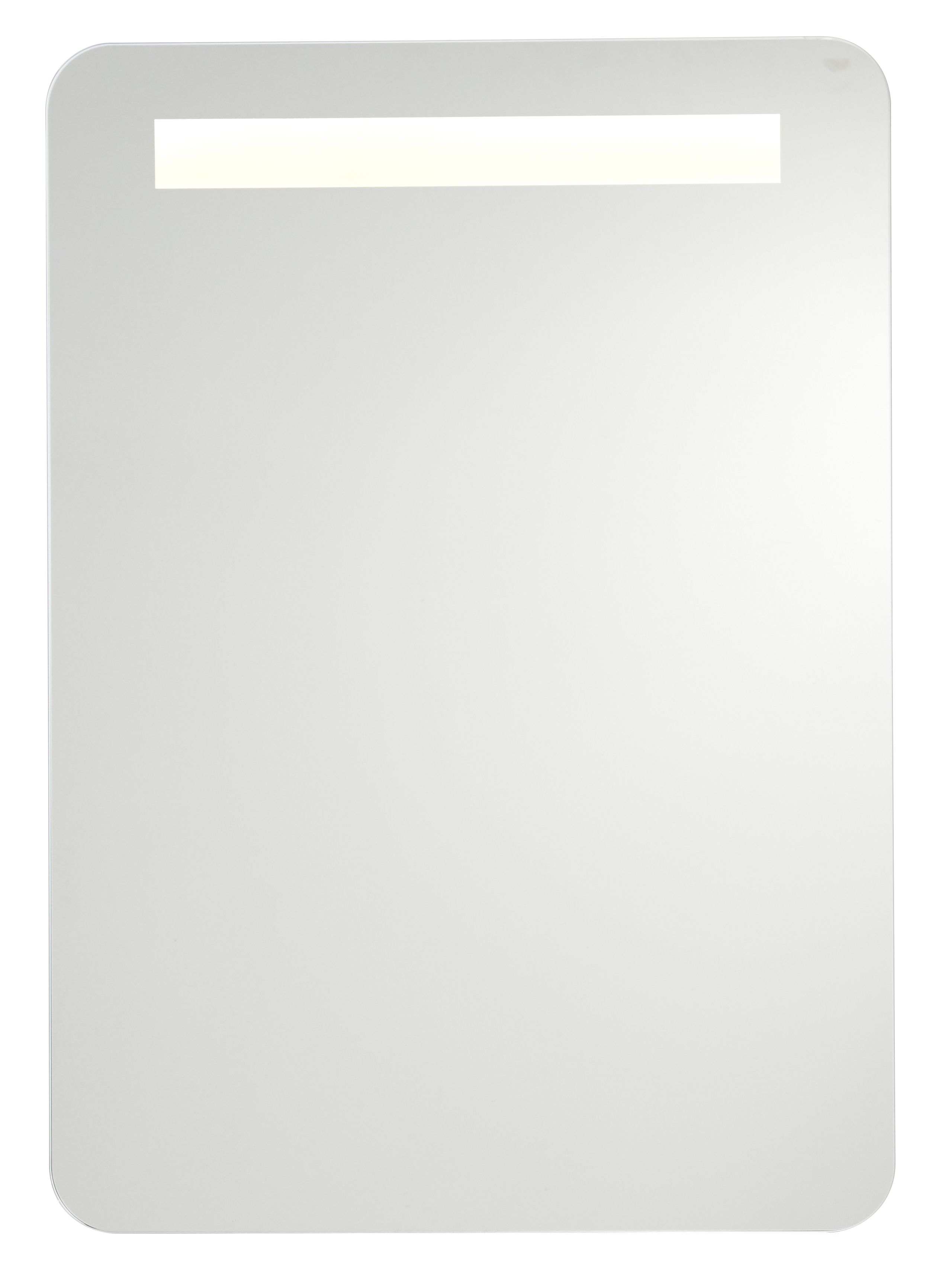 Cooke & Lewis Colwell Rectangular Wall-mounted Bathroom Illuminated Bathroom mirror (H)70cm (W)50cm