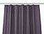 Cooke & Lewis Diani Anthracite Shower curtain (L)1800mm