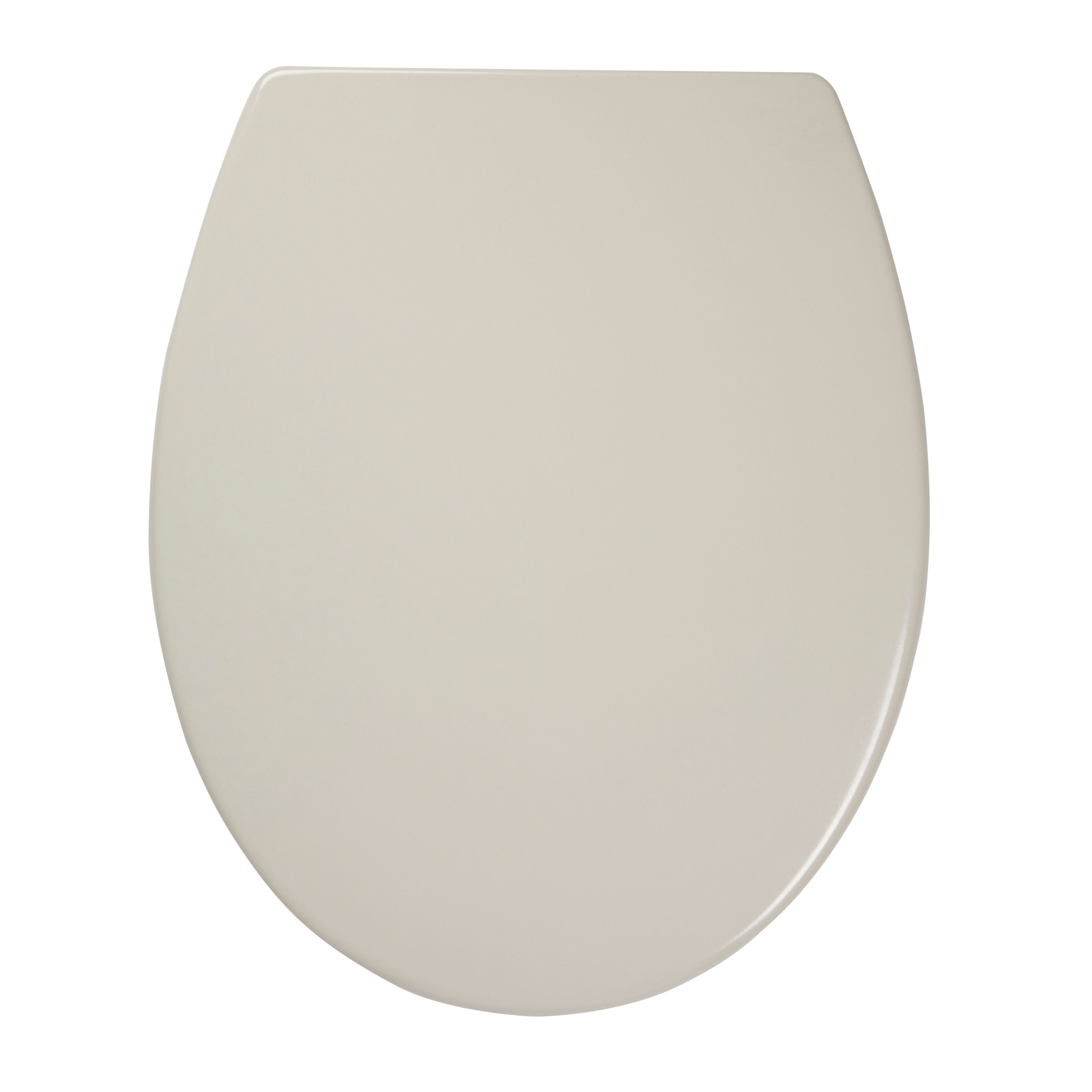 Cooke & Lewis Diani Pebble Soft close Toilet seat