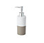 Cooke & Lewis Diani Taupe Ceramic Freestanding Soap dispenser