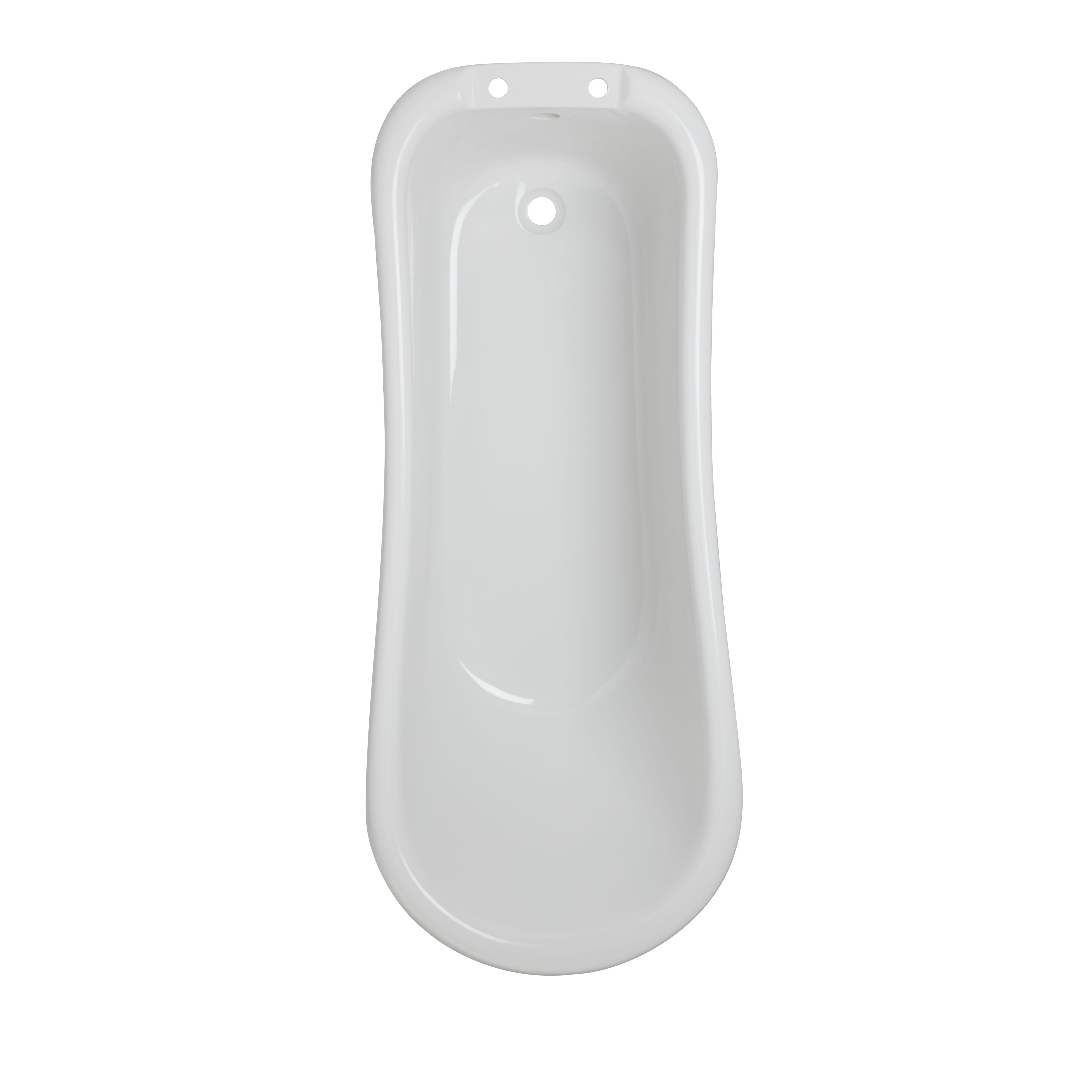 Cooke & Lewis Duchess White Oval Freestanding Bath (L)1700mm (W)630mm