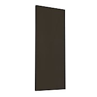 Cooke & Lewis Gloss Anthracite End panel (H)716mm (W)355mm