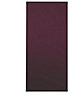 Cooke & Lewis Gloss Aubergine Slab Wall panel (H)757mm (W)359mm