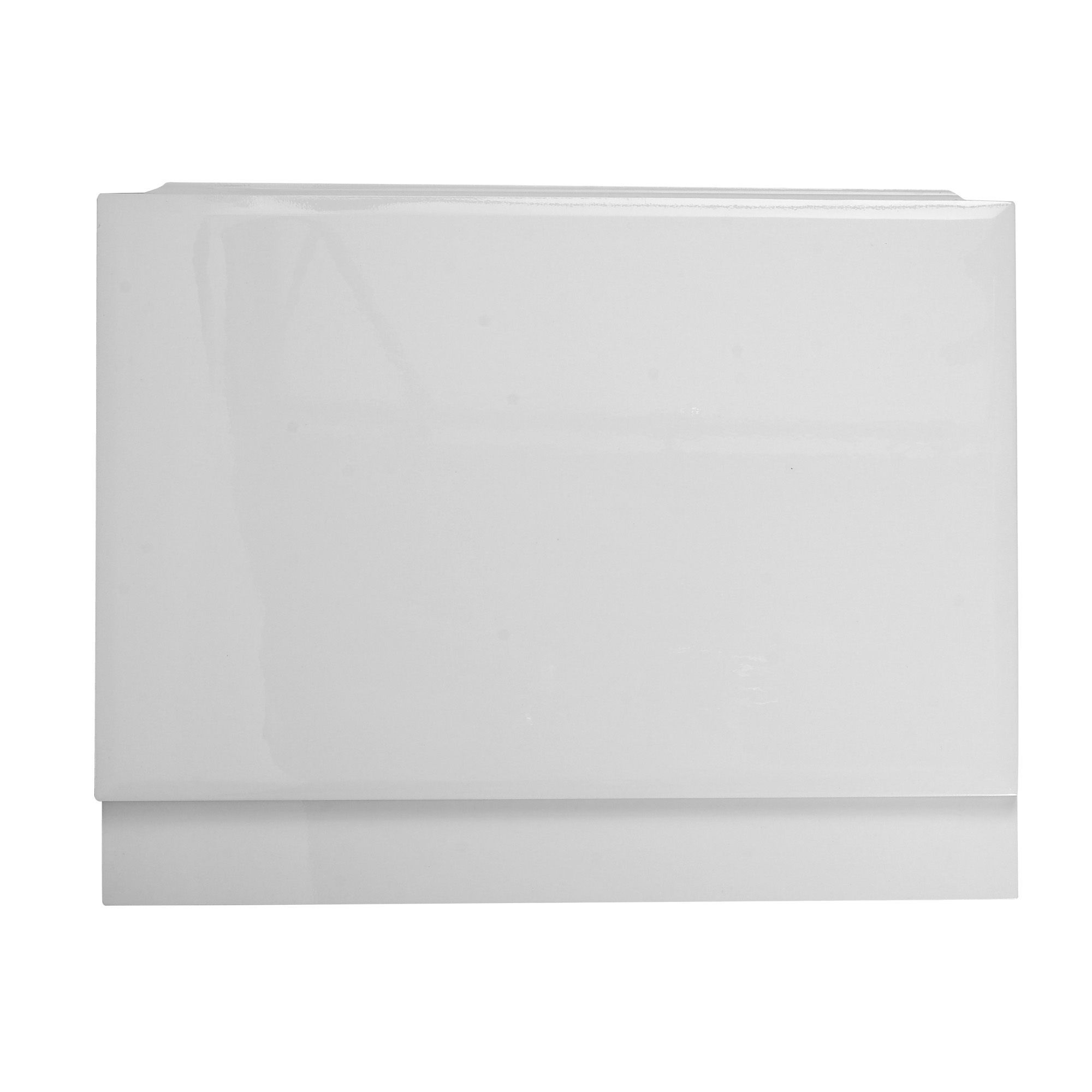 Cooke & Lewis Gloss White End Bath panel (H)56cm (W)68.5cm