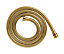 Cooke & Lewis Gold effect Brass Shower hose, (L)1.75m