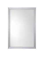 Cooke & Lewis Golspie Grey Rectangular Bathroom Mirror (H)60cm (W)45cm