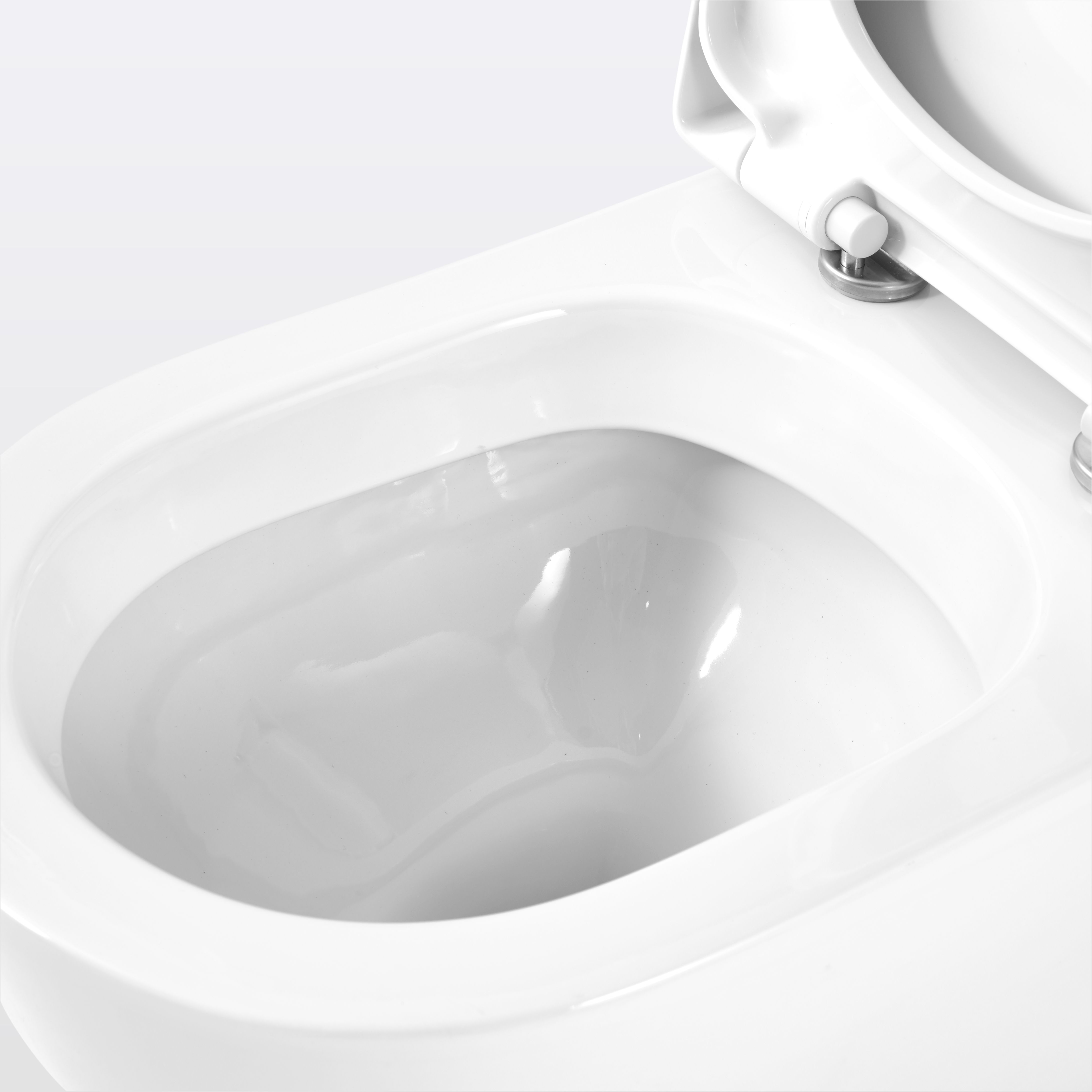Cooke & Lewis Helena White Close-coupled Toilet with Soft close seat