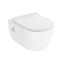 Cooke & Lewis Helena White Wall hung Toilet with Soft close seat