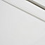 Cooke & Lewis Helgea Matt White Rectangular Shower tray (L)80cm (W)120cm (H)4.5cm