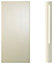 Cooke & Lewis High gloss Cream Curved Wall pilaster, (H)757mm