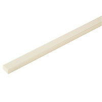 Cooke & Lewis High Gloss Cream Wall post, (W)33.5mm (H)715mm