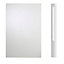 Cooke & Lewis High Gloss White Pilaster, (H)900mm (W)70mm