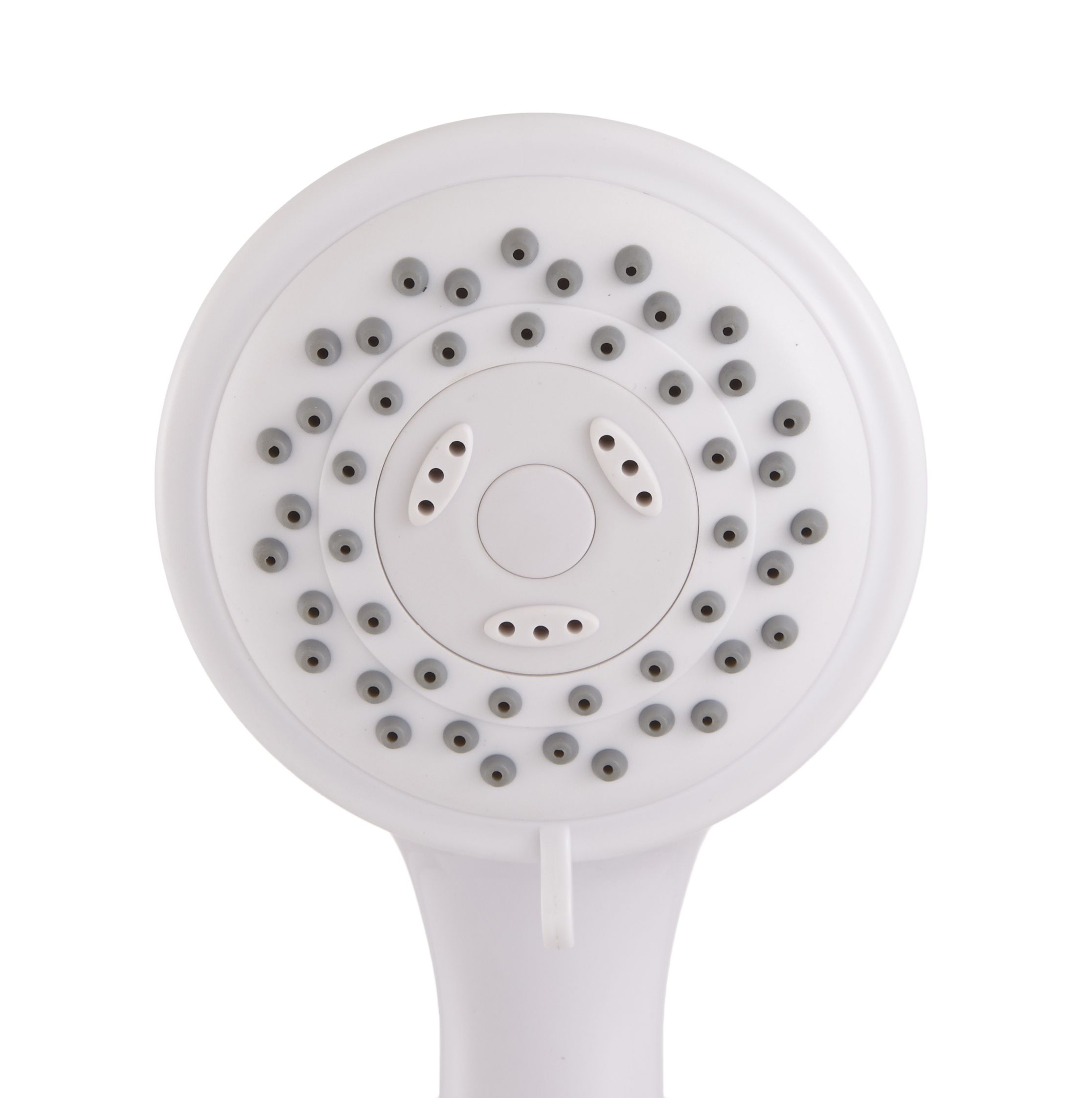 Cooke & Lewis Ignacio White 3-spray pattern Shower head