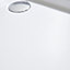 Cooke & Lewis Lagan Gloss White Quadrant Shower tray (L)80cm (W)80cm (H)15cm