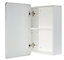 Cooke & Lewis Lesina White Mirrored Cabinet (W)300mm (H)500mm