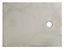 Cooke & Lewis Liquid Grey Rectangular Shower tray (L)120cm (W)90cm (H)4cm