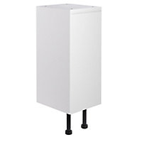 Cooke & Lewis Marletti Gloss White Curved Base Cabinet (W)300mm (H)852mm