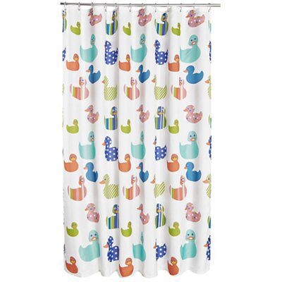 Duck shower outlet curtains