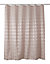 Cooke & Lewis Napo Taupe Dots Shower curtain (L)1800mm
