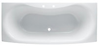 Cooke & Lewis Narissa Acrylic Straight Bath (L)1700mm (W)750mm