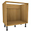 Cooke & Lewis Oak effect Multi-drawer Base cabinet, (W)800mm