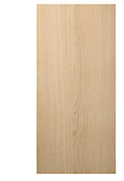 Cooke & Lewis Oak Veneer Shaker Clad on wall panel (H)757mm (W)359mm