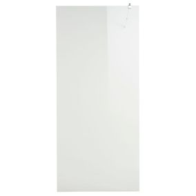 Cooke & Lewis Onega Clear Walk-in Shower Panel (H)1950mm (W)900mm