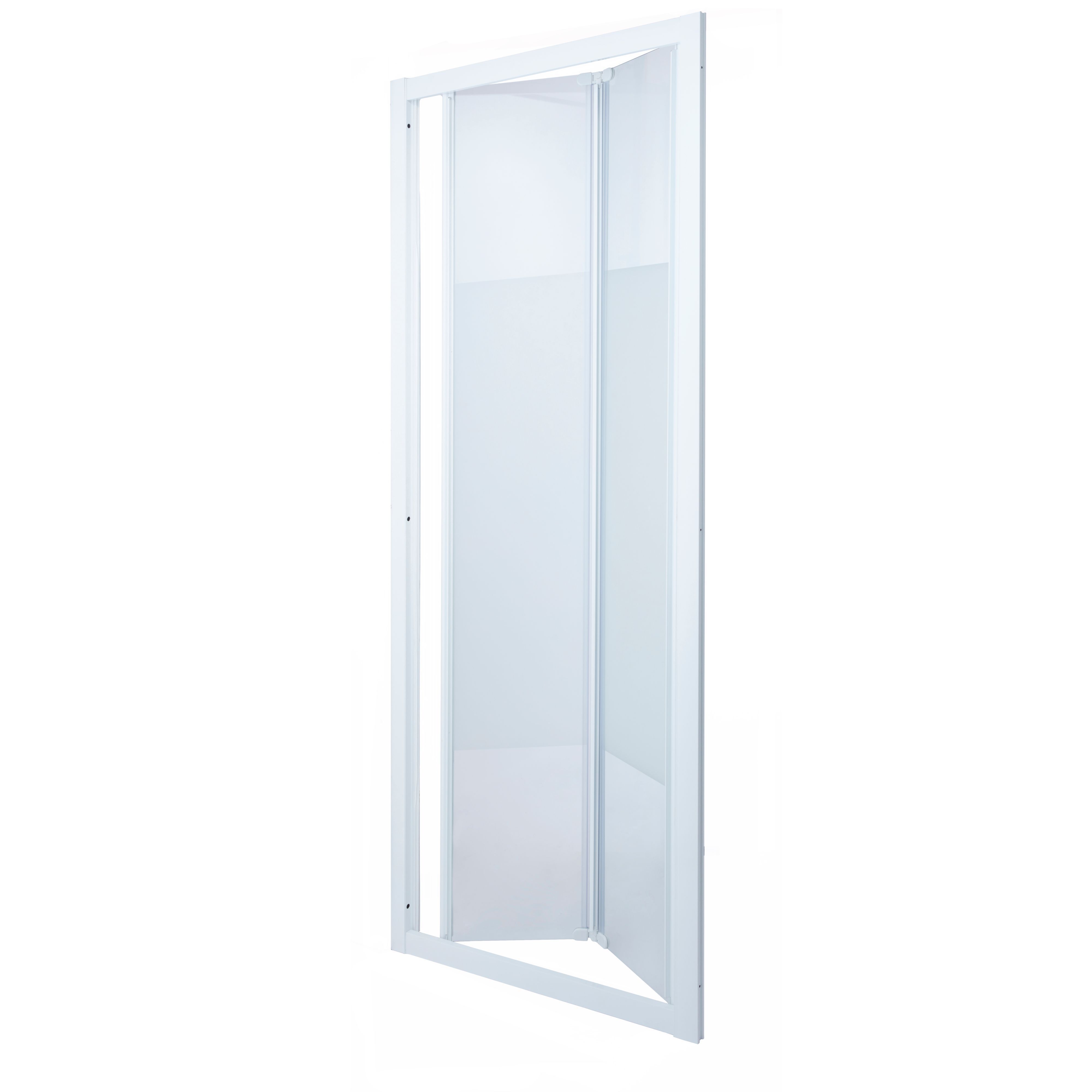 Cooke & Lewis Onega Frosted Bi-fold Shower Door (H)190cm (W)76cm