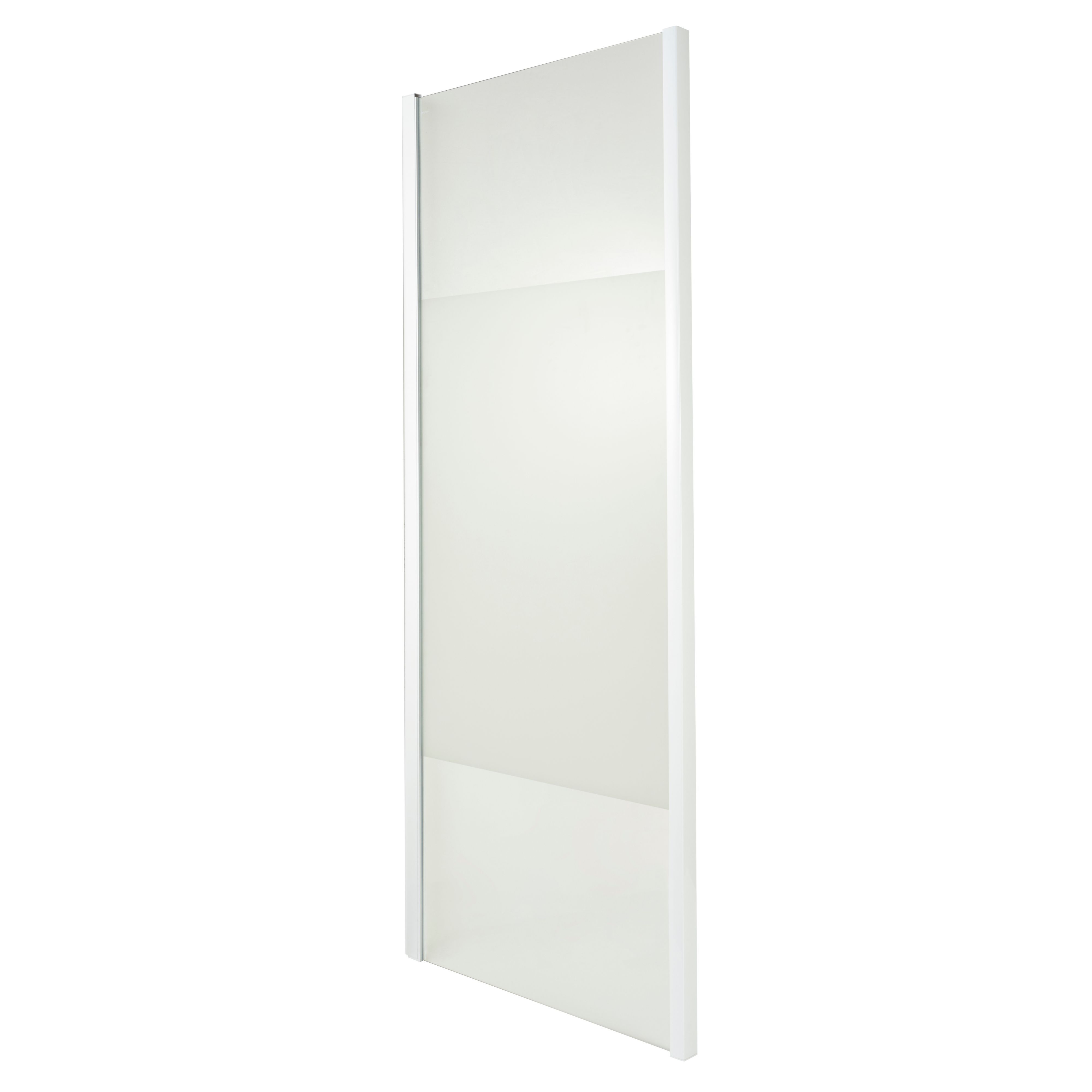 Cooke & Lewis Onega Frosted Fixed Shower panel (H)190cm (W)76cm