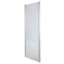 Cooke & Lewis Onega Gloss Transparent Clear Fixed Shower Panel (H)1900mm (W)700mm
