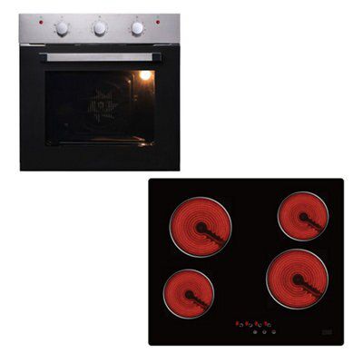 Electric single sale oven and hob