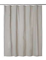 Cooke & Lewis Palmi Greige Shower curtain (L)1800mm