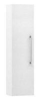 Cooke & Lewis Paolo Tall Gloss White Single Cabinet (H)112cm (W)30cm