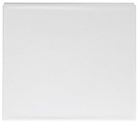 Cooke & Lewis Perdita Acrylic White End Bath panel (W)500mm