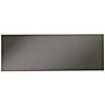 Cooke & Lewis Raffello High Gloss Anthracite Bridging door & pan drawer front, (W)1000mm (H)356mm (T)18mm