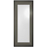 Cooke & Lewis Raffello High Gloss Anthracite Cabinet door (W)300mm (H)715mm (T)18mm