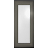 Cooke & Lewis Raffello High Gloss Anthracite Cabinet door (W)300mm
