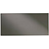 Cooke & Lewis Raffello High Gloss Anthracite Cabinet door (W)600mm (H)277mm (T)18mm