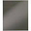 Cooke & Lewis Raffello High Gloss Anthracite Drawerline door & drawer front, (W)600mm (H)715mm (T)18mm