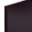 Cooke & Lewis Raffello High Gloss Aubergine Bridging door & pan drawer front, (W)1000mm (H)356mm (T)18mm