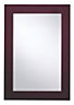 Cooke & Lewis Raffello High Gloss Aubergine Cabinet door (W)500mm (H)715mm (T)18mm