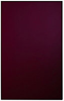 Cooke & Lewis Raffello High Gloss Aubergine Standard Cabinet door (W)450mm