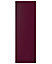 Cooke & Lewis Raffello High Gloss Aubergine Tall Cabinet door (W)300mm